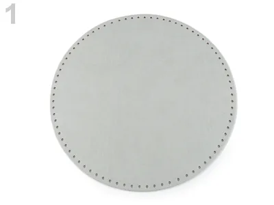 Faux leather handbag base Ø25 cm