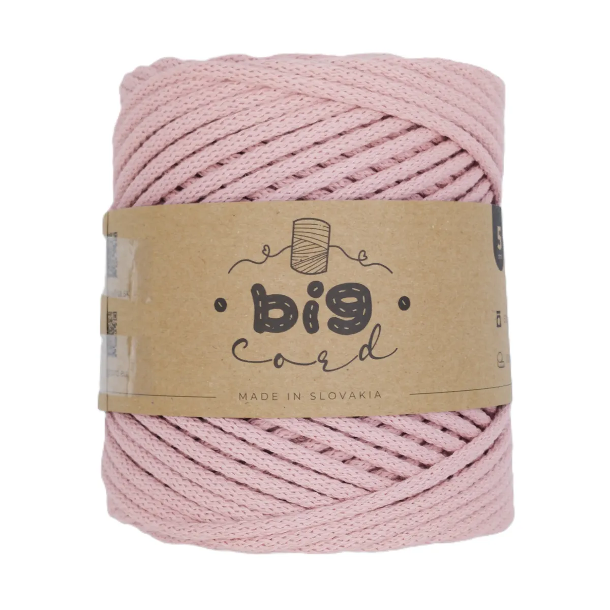 5mm Cord BIG CORD with Cotton Thread Core