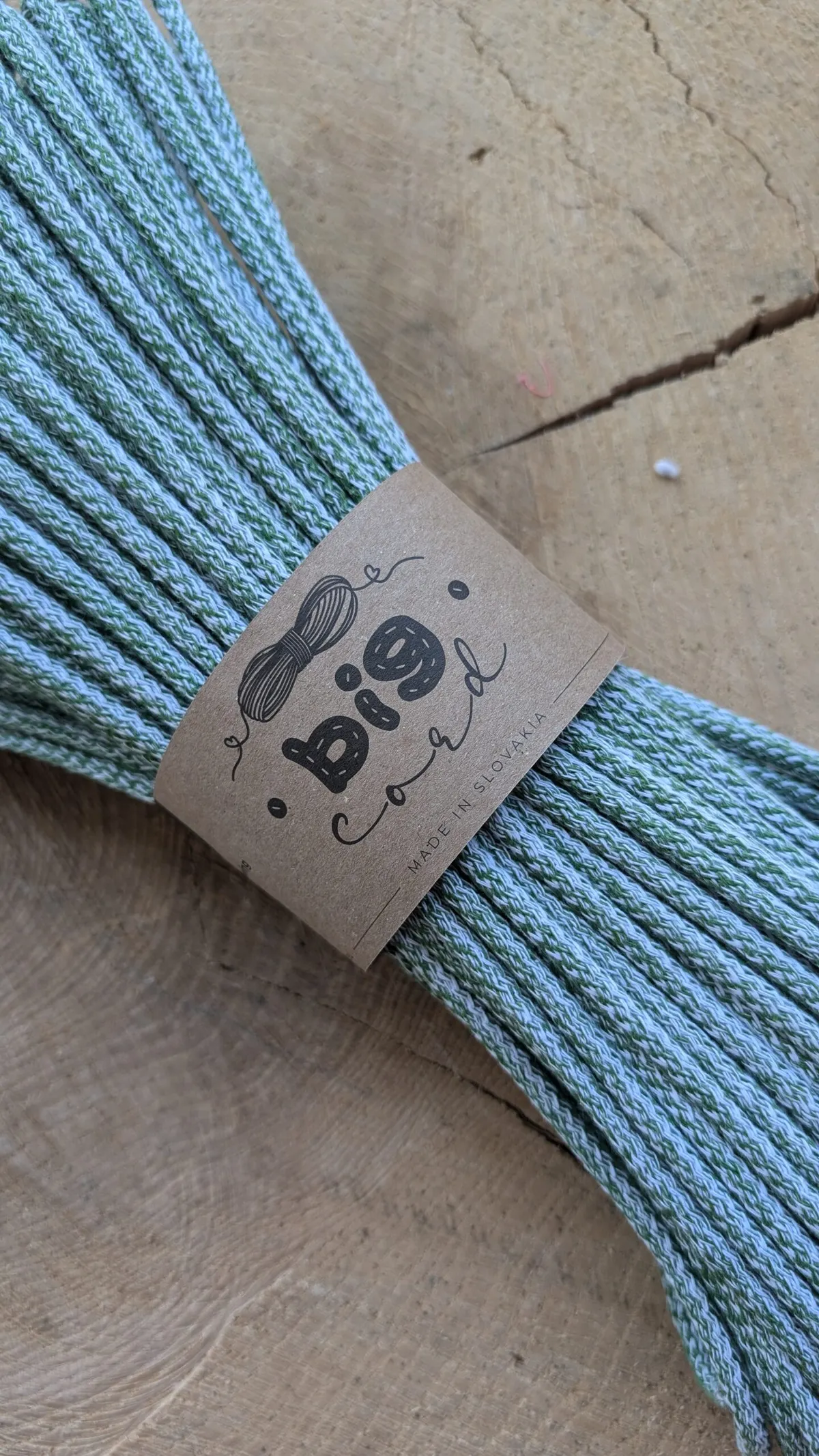 6mm cord for sewing (035) Avocado mix