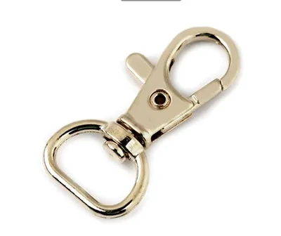 Swivel Metal Snap Hook, 12 mm Loop