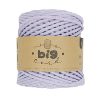 5mm Cord BIG CORD with Cotton Thread Core in Lavender (125)