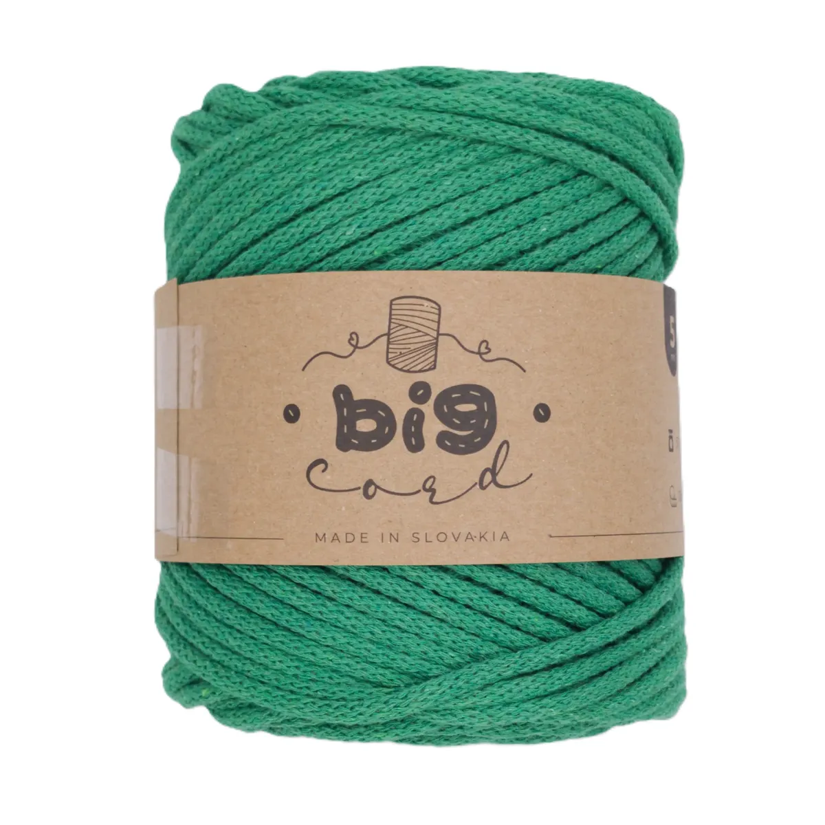 5mm Cord BIG CORD with Cotton Thread Core