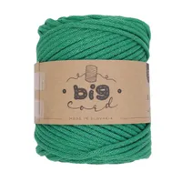 5mm Cord BIG CORD with Cotton Thread Core in Emerald (145)
