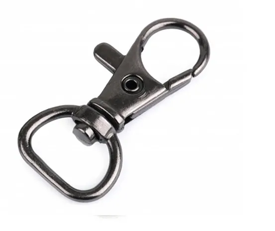 Swivel Metal Snap Hook, 12 mm Loop