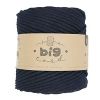 5mm Cord BIG CORD with Cotton Thread Core in Sapphire (136)