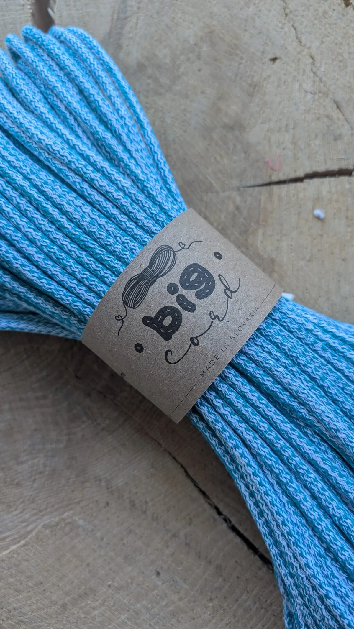 6mm cord for sewing (034) Turquoise mix