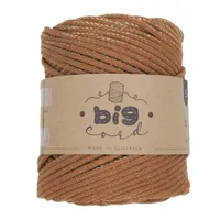5mm Cord BIG CORD with Cotton Thread Core in Nougat (113)