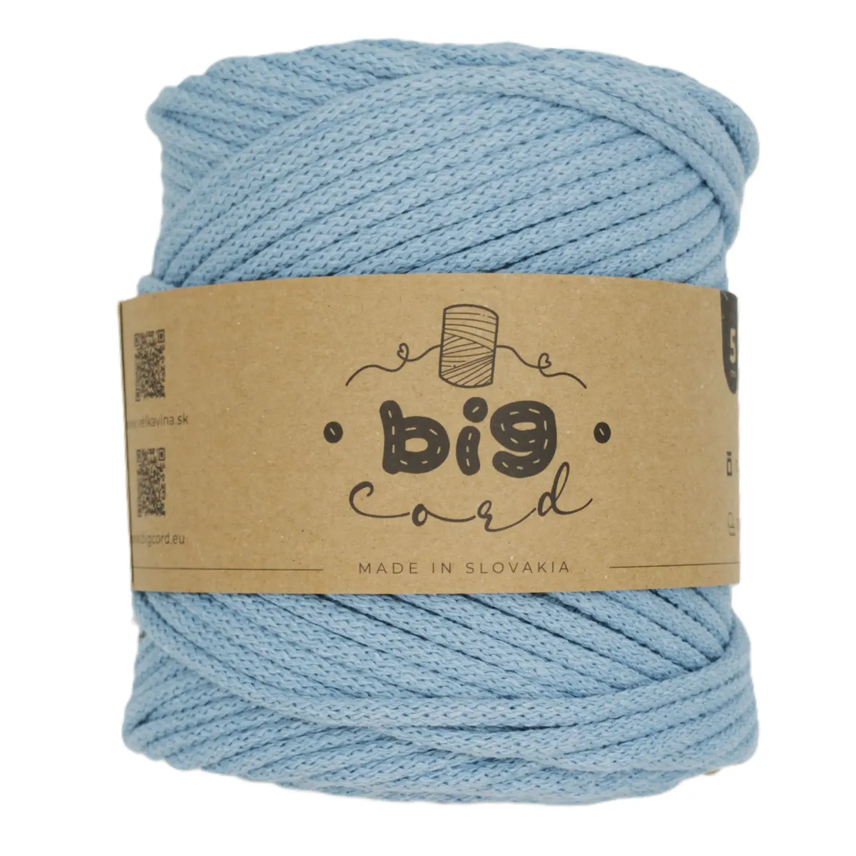 5mm Cord BIG CORD with Cotton Thread Core