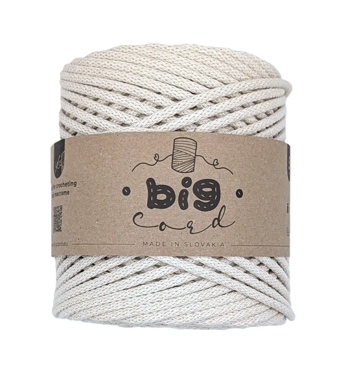 5mm Cord BIG CORD with Cotton Thread Core