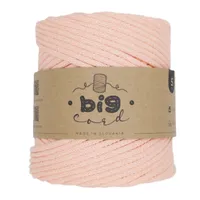 5mm Cord BIG CORD with Cotton Thread Core in Salmon gerbera (119)