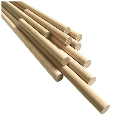 Wooden macramé dowels