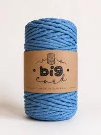 Macramé cord 3 mm in Blue butterfly (157)