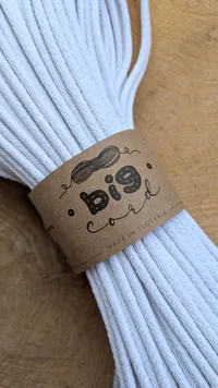 6mm Sewing Cord BIG CORD in Snowflake (019)