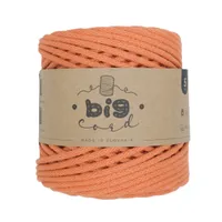 5mm Cord BIG CORD with Cotton Thread Core in Papaya (118)