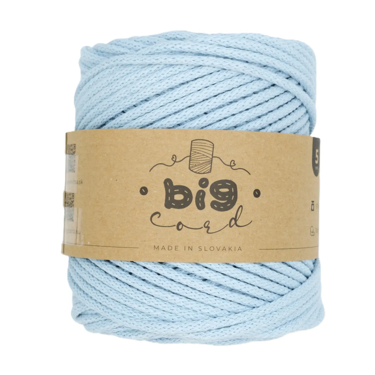 5mm Cord BIG CORD with Cotton Thread Core