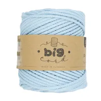 5mm Cord BIG CORD with Cotton Thread Core in Forget Me Not (131)