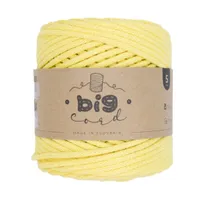 5mm Cord BIG CORD with Cotton Thread Core in Primrose (107)