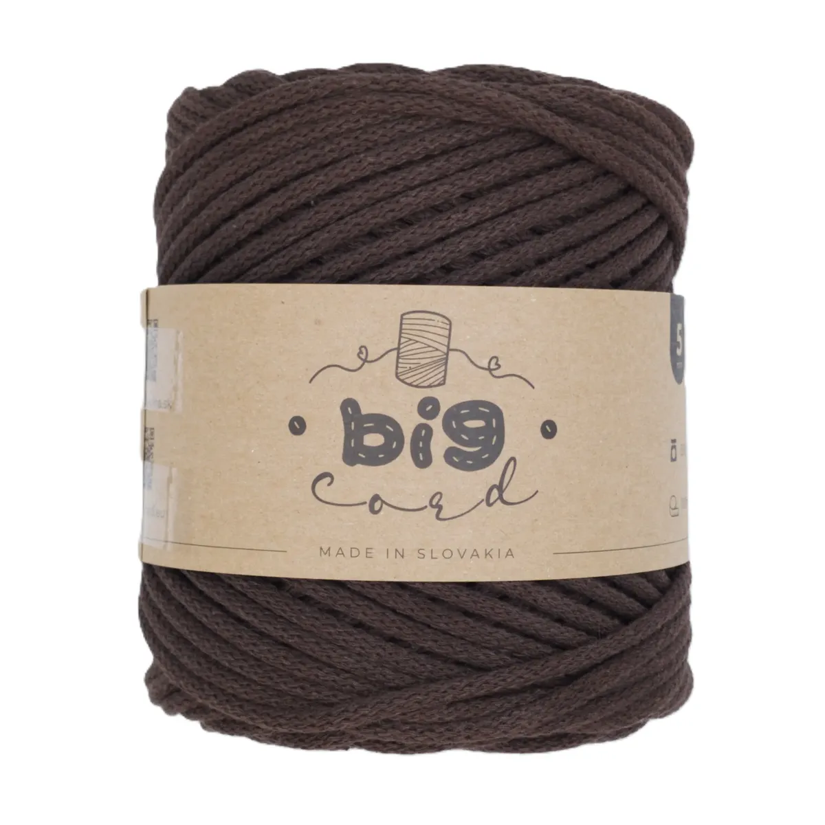 5mm Cord BIG CORD with Cotton Thread Core