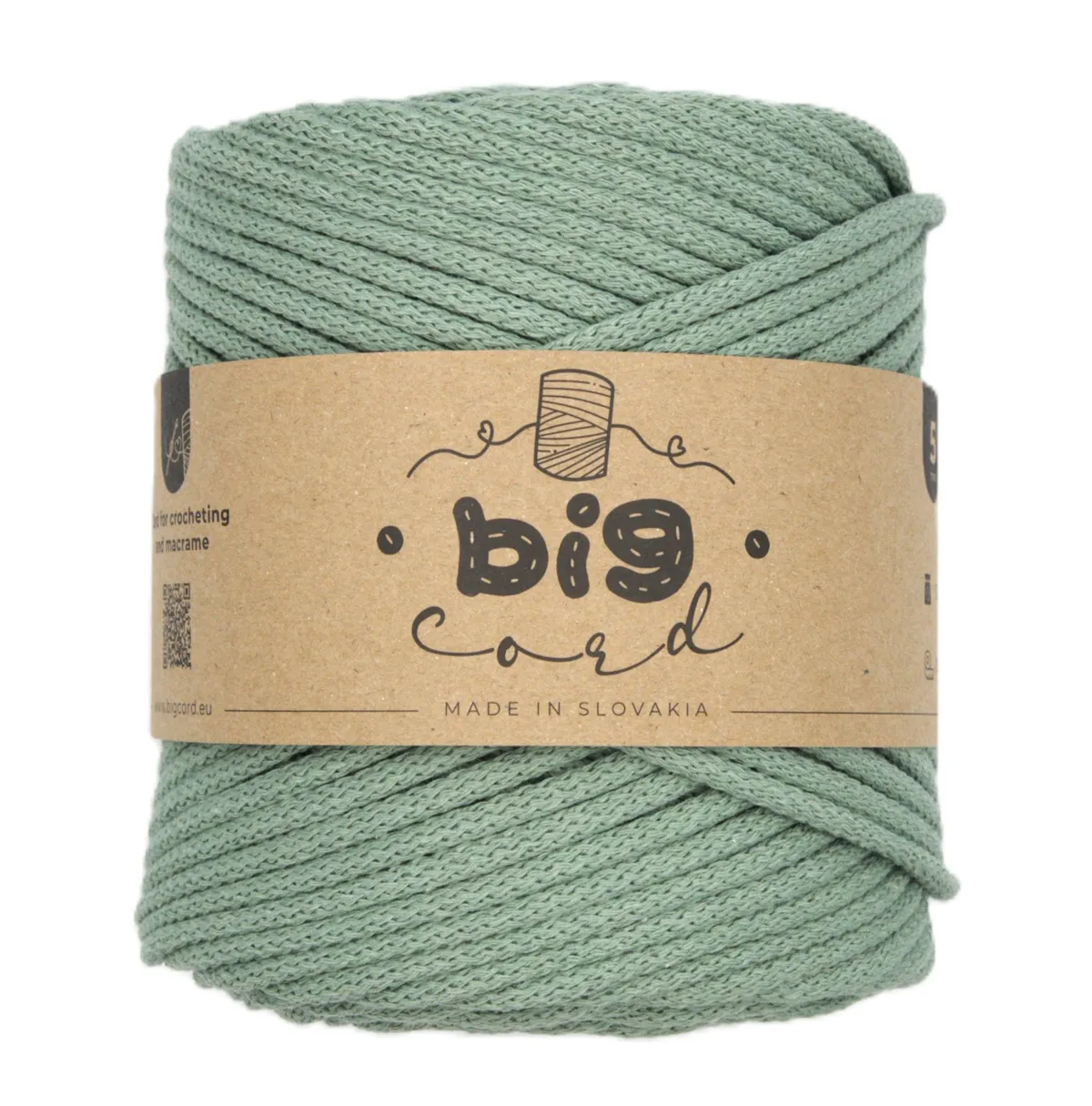5mm Cord BIG CORD with Cotton Thread Core
