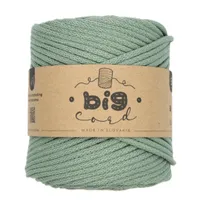 5mm Cord BIG CORD with Cotton Thread Core in Sage (142)