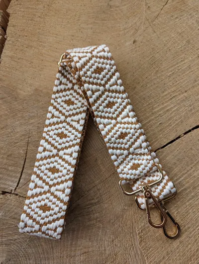 Textile handbag strap – pattern no. 3