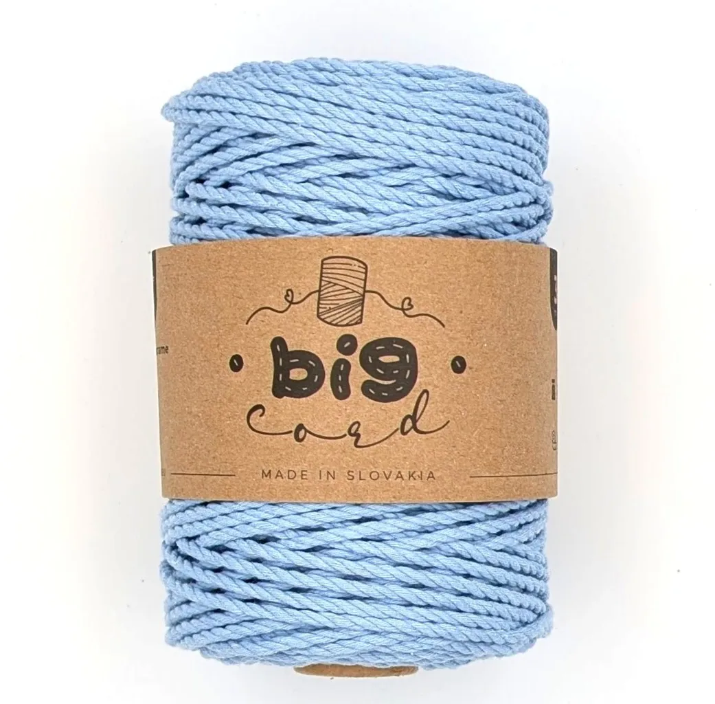 Macramé cord 3PLY brushable