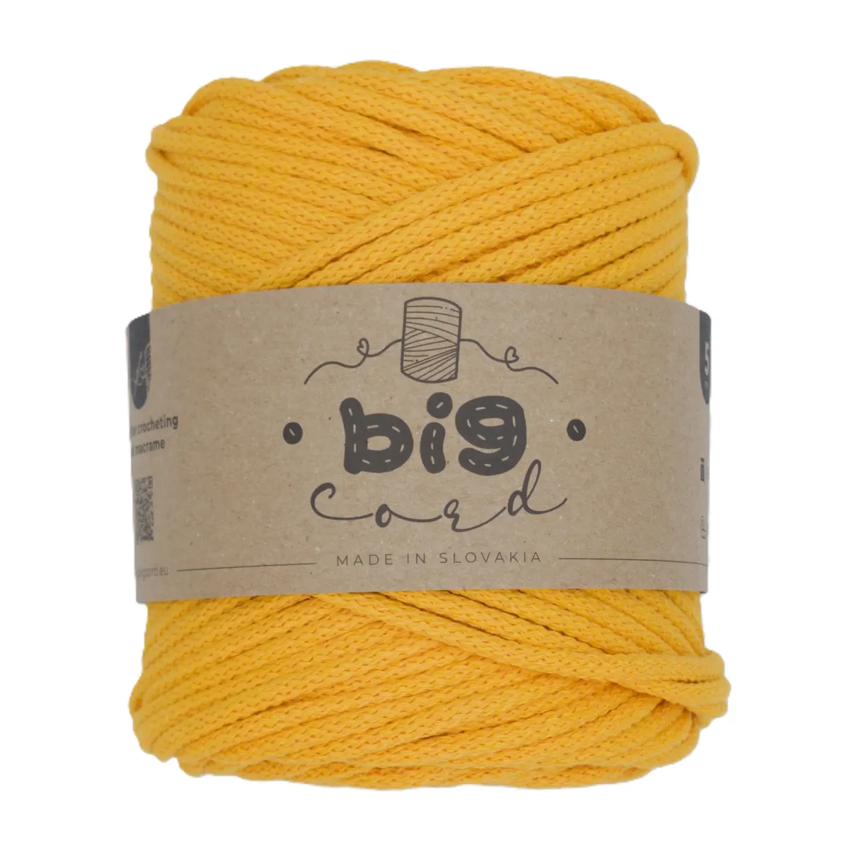5mm Cord BIG CORD with Cotton Thread Core
