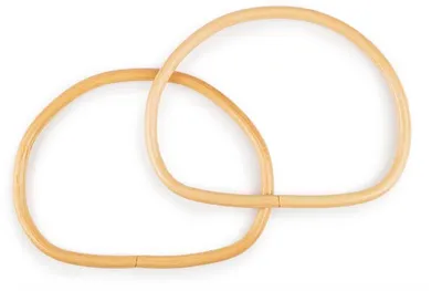 Bamboo Bag Handles 14 × 17.5 cm