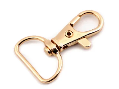 Metal carabiner with 18 mm strap slot
