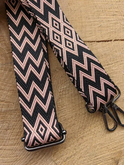 Textile handbag strap – pattern no. 14