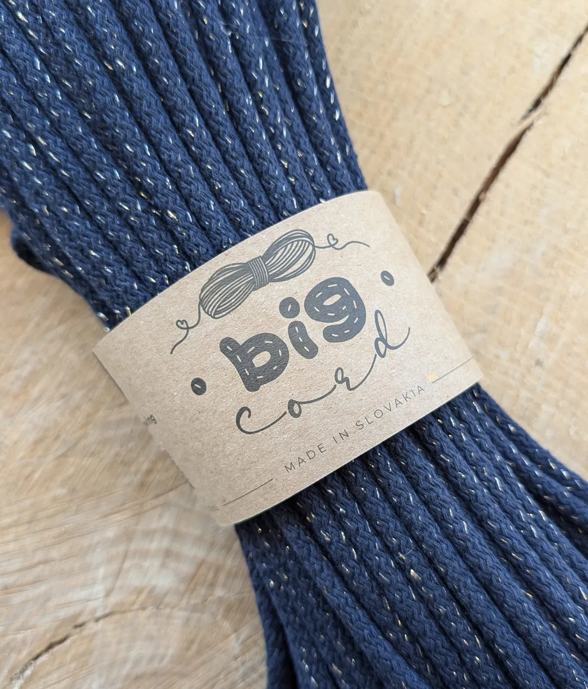 6mm cord for sewing (005) as Christmas Sapphire