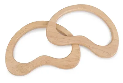 Solid Wood Handles for Bags