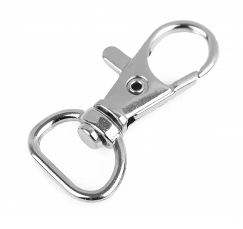 Swivel Metal Snap Hook, 12 mm Loop