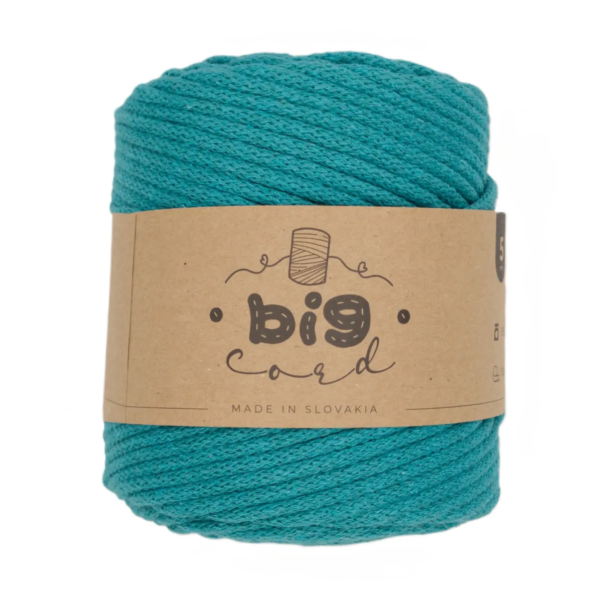 5mm Cord BIG CORD with Cotton Thread Core