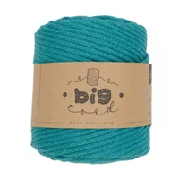 5mm Cord BIG CORD with Cotton Thread Core in Turquoise orchid (137)